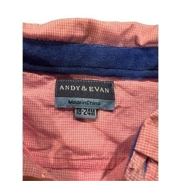 Polo Ralph Lauren and Andy & Evan polo and button up shirt bundle size 2T/24M - Picture 4 of 10